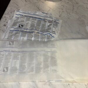 HTC Iron-On Fusible Interfacing White Non-Woven Sewing Stabilizer & Directions